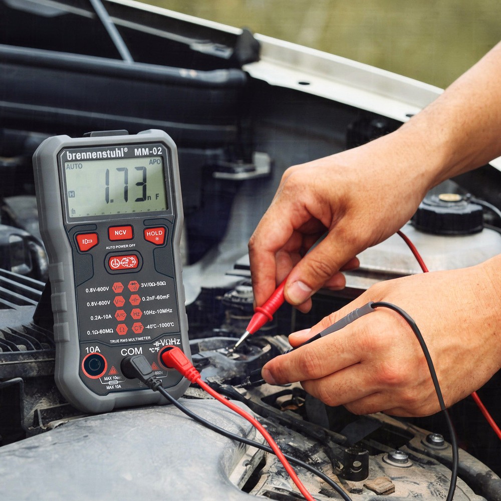 ดิจิตอลมัลติมิเตอร์ Brennenstuhl 1291900010 Multimeter MM 02