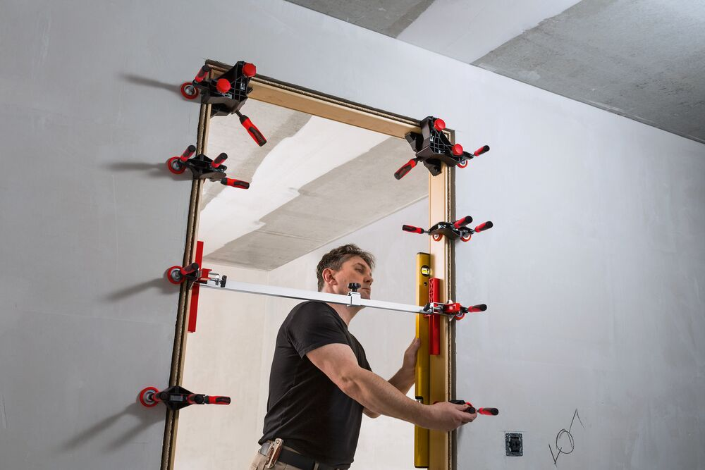 ชุดเครื่องมือแคลมป์ค้ำยัน BESSEY TU Door frame clamp ระยะ 565 1010 มม 