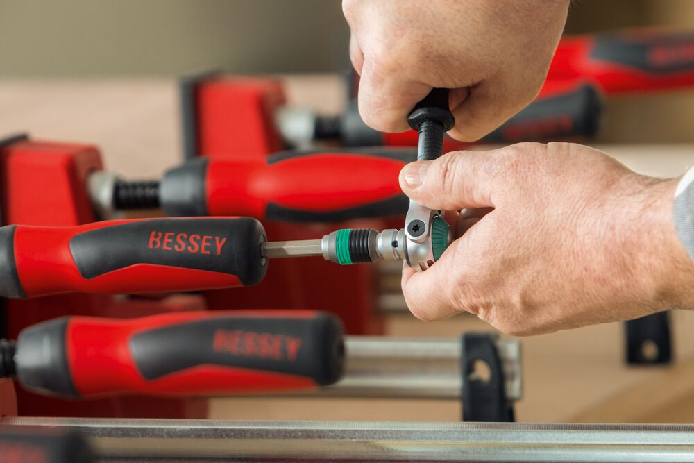 แคลมป์จับชิ้นงาน BESSEY KRE80 2K K Body REVO ขนาด 800 mm 