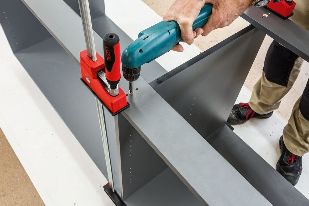 แคลมป์จับชิ้นงาน BESSEY KRE80 2K K Body REVO ขนาด 800 mm 