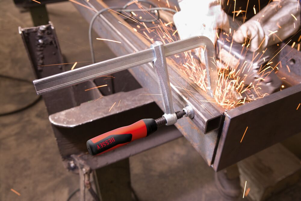 แคลมป์จับชิ้นงาน F Clamp BESSEY GZ12 2K ขนาด 120 มม 