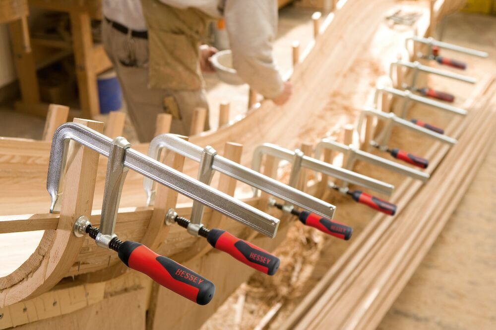 แคลมป์จับชิ้นงาน F Clamp BESSEY GZ12 2K ขนาด 120 มม 