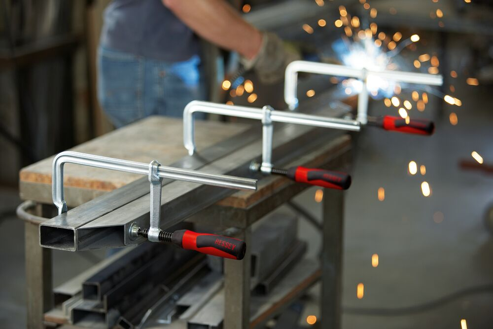 แคลมป์จับชิ้นงาน F Clamp BESSEY GZ12 2K ขนาด 120 มม 