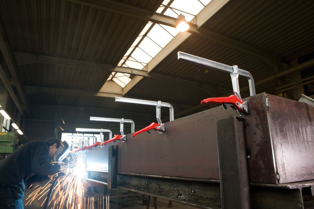 แคลมป์จับชิ้นงาน BESSEY GH20 Lever Clamp ขนาด 200 มม 