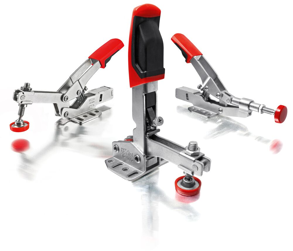 แคลมป์จับชิ้นงาน BESSEY STC VH50 Vertical Toggle Clamp แรงยึด 2500 N