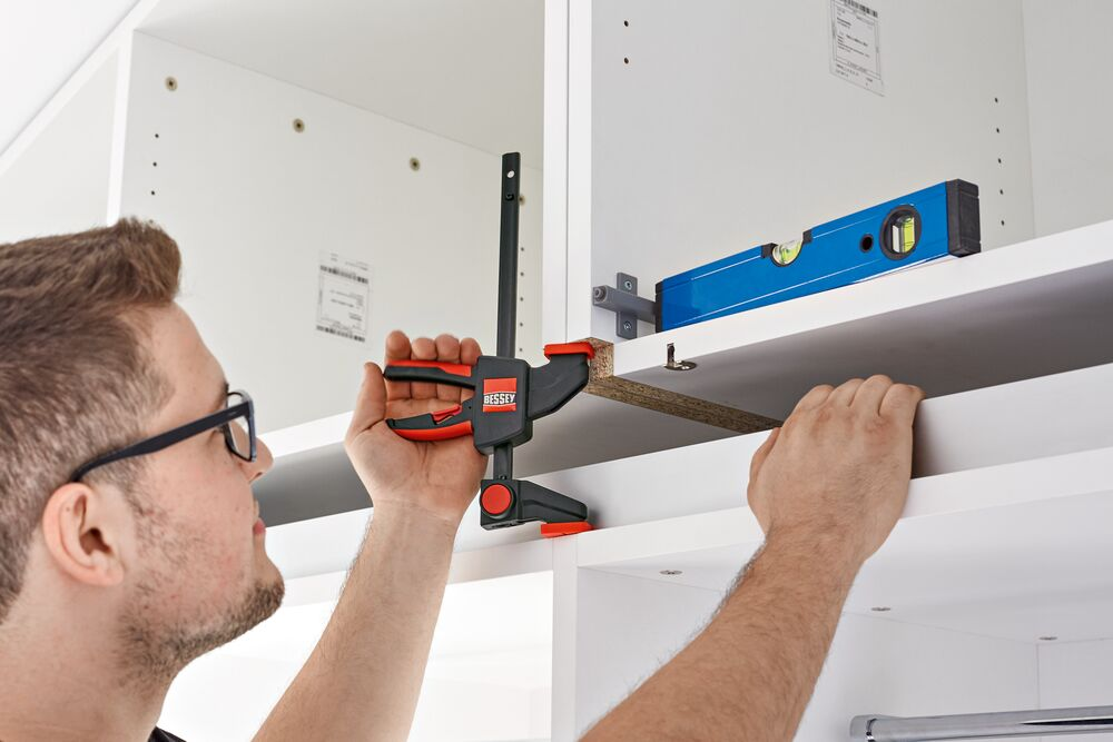 แคลมป์จับชิ้นงาน BESSEY EZL60 8 One Handed Clamp ขนาด 600 มม 