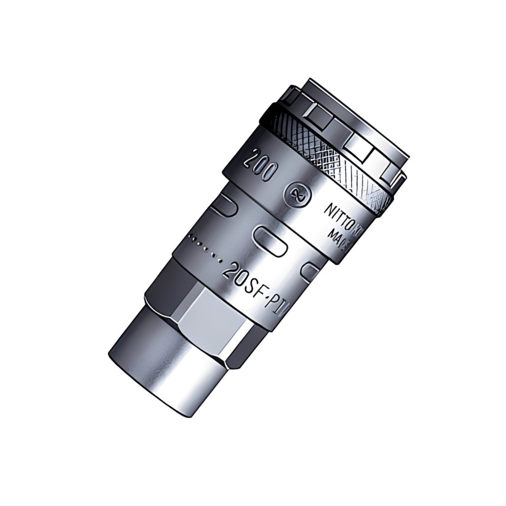 ข้อต่อเกลียวตัวผู้เหล็ก NITTO KOHKI 200 30SF ระบบลมแรงดันสูง