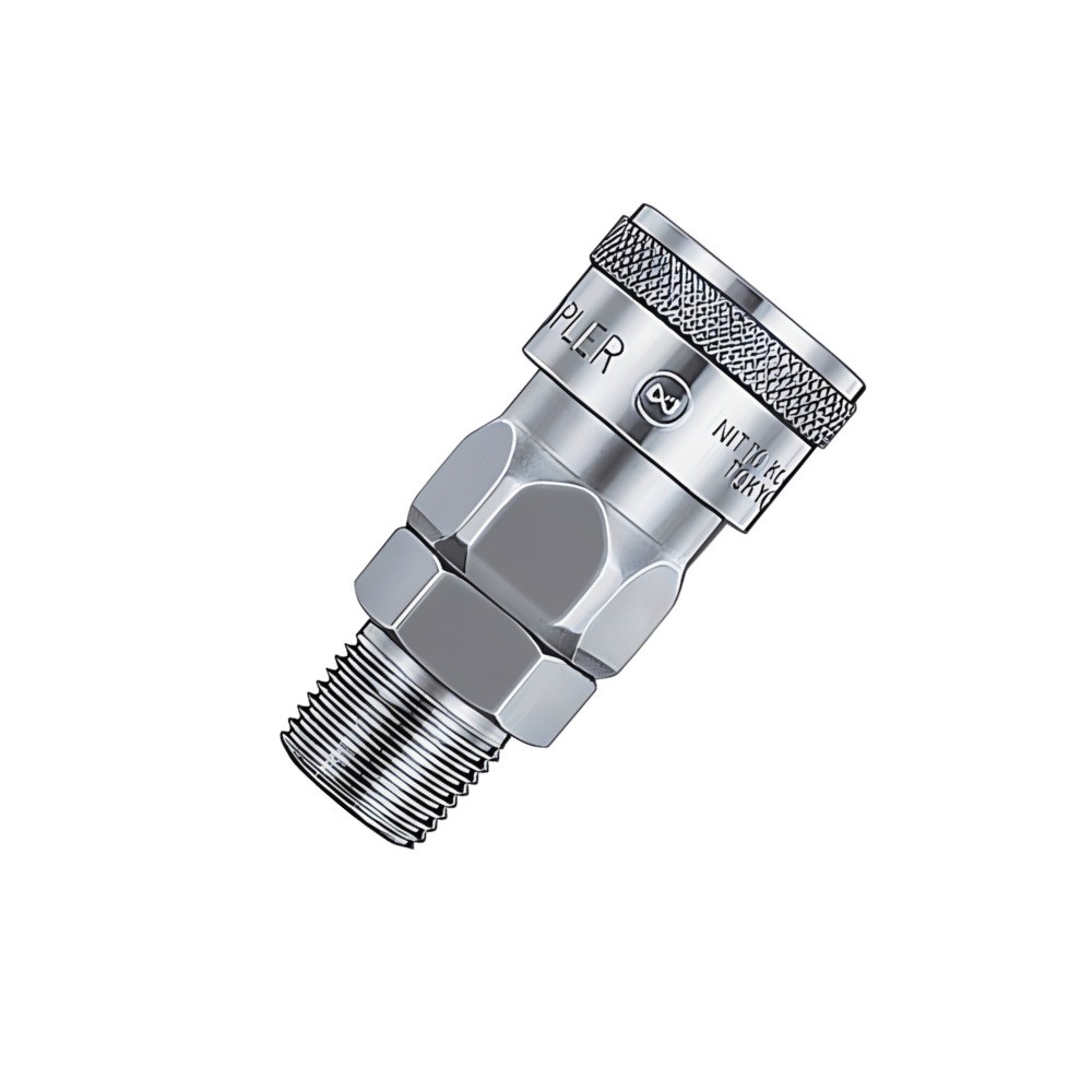 ข้อต่อคอปเปอร์เหล็ก NITTO KOHKI 10SM ทนแรงดันสูง 2 0 MPa