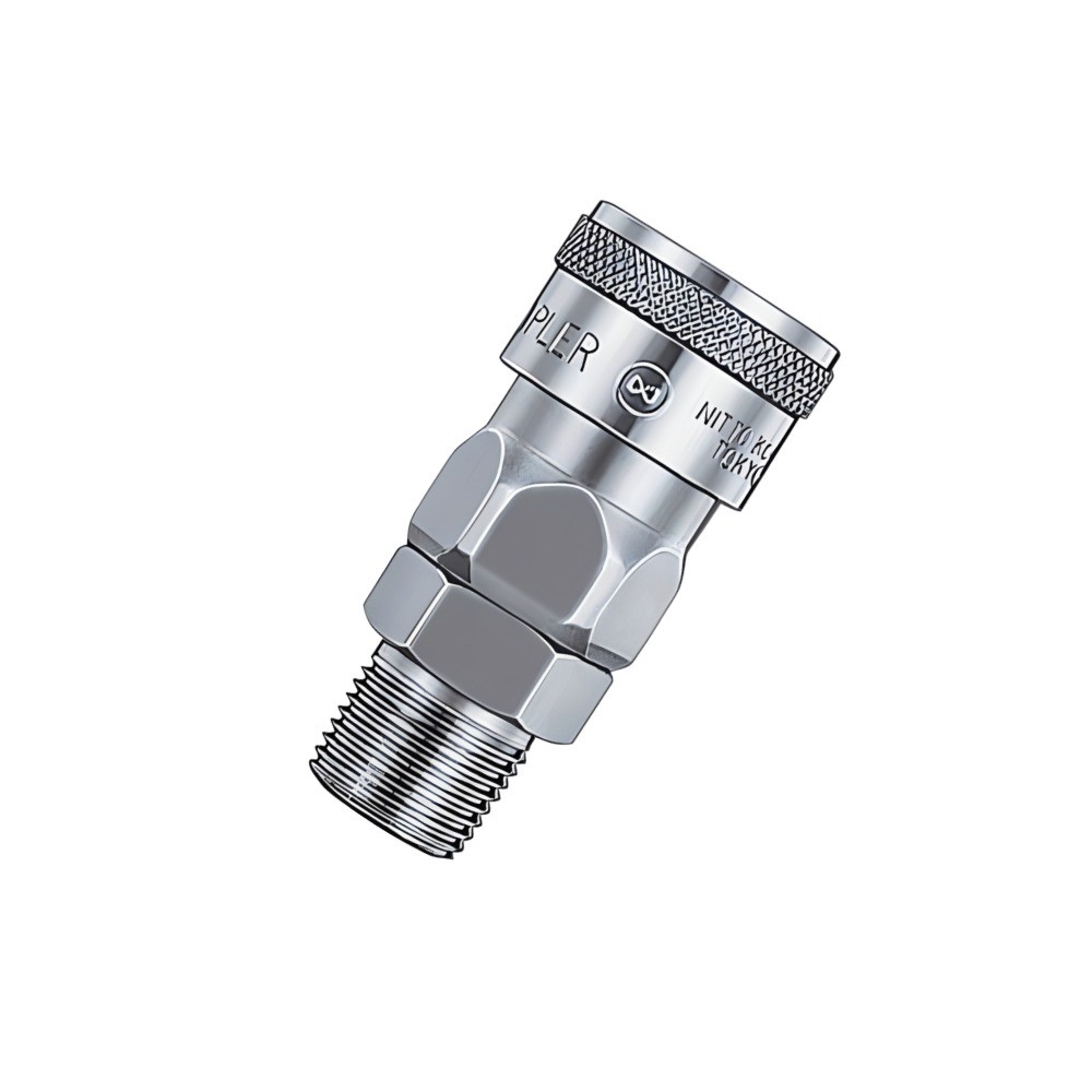 ข้อต่อลมเร็วเหล็ก NITTO KOHKI 20SM ทนแรงดันสูง