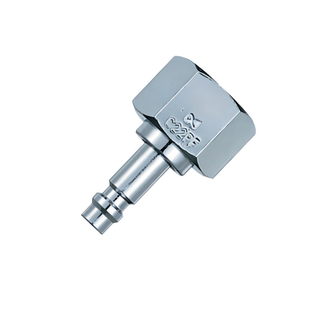ปลั๊กแก๊สเชื้อเพลิง NITTO KOHKI C33PF STEEL ชุบโครเมียมความทนทานสูง