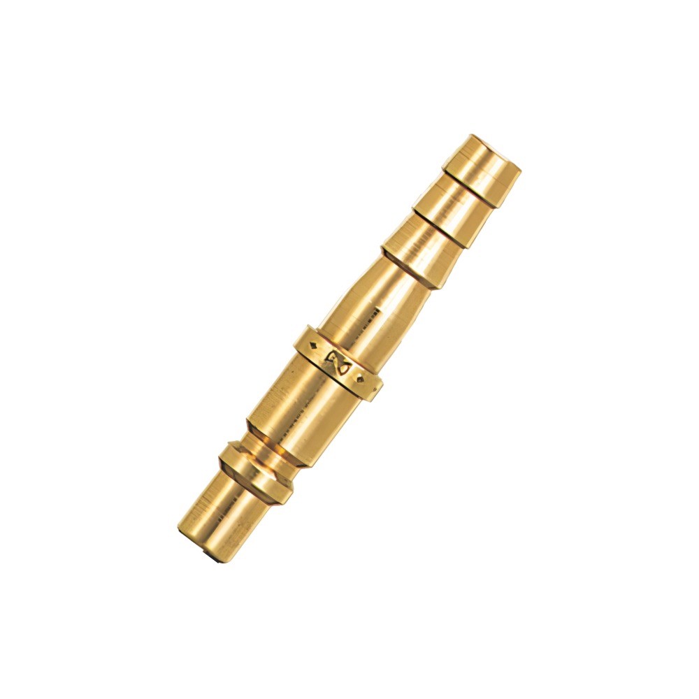 ข้อต่อมินิคัปเปิลทองเหลือง NITTO KOHKI 22PH BRASS ออกแบบเฉพาะสำหรับสายลมออกซิเจน