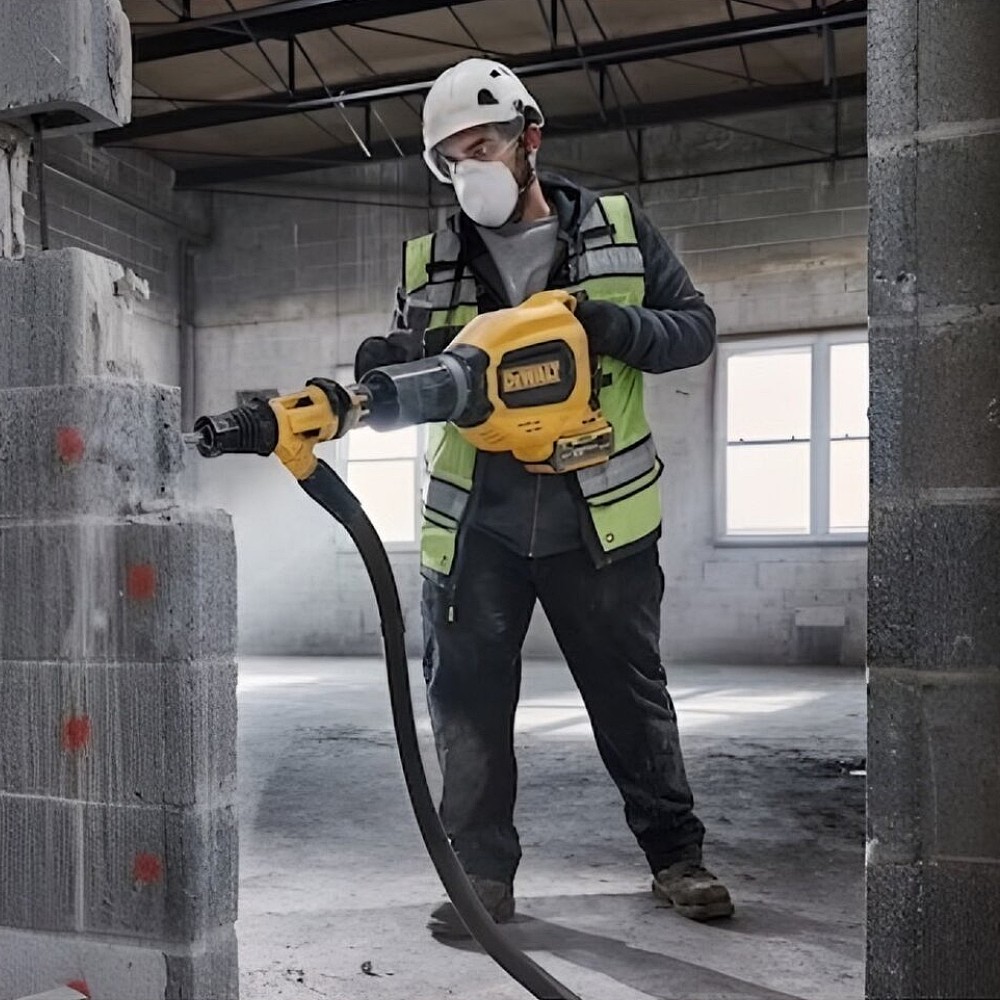 เครื่องสกัดคอนกรีตไร้สาย DEWALT&nbsp;DCH911NK XJ 60V Max SDS Max 10Kg  ตัวเปล่า 