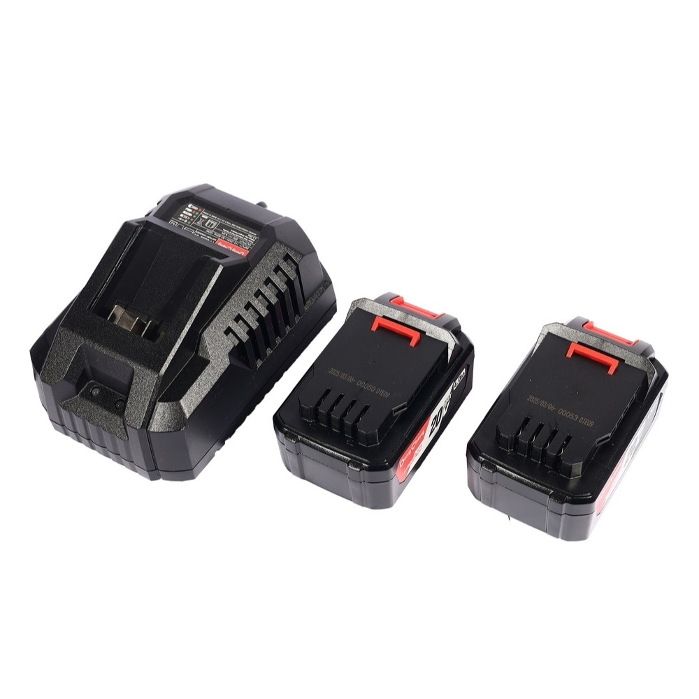 ชุดไขควงกระแทก   เครื่องเจียร์ DONG CHENG DCKIT27 EK 20V  พร้อมแบตเตอรี่ 4 0Ah x  2 ก้อน     แท่นชาร์จ