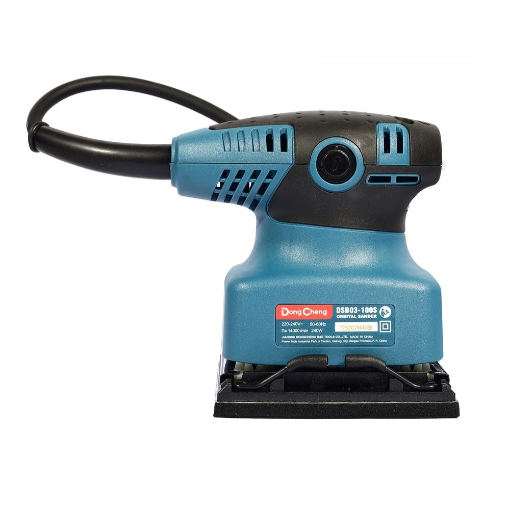 เครื่องขัดกระดาษทรายสั่น DONG CHENG DSB03 100S กำลังไฟฟ้า 240 วัตต์ ขนาด 100 x 110 มม 