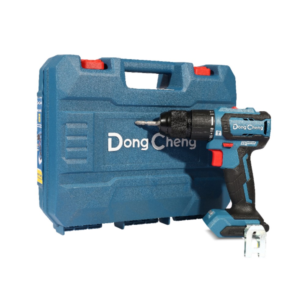 สว่านกระแทกไร้สาย DONG CHENG DCJZ2040I13 XX 20V  BL Motor 45 Nm  พร้อมกล่อง  ตัวเปล่า 