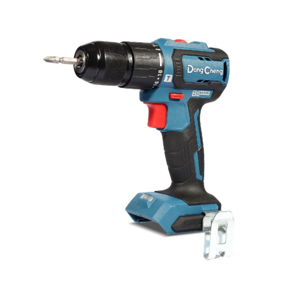 สว่านกระแทกไร้สาย DONG CHENG DCJZ2040I13 XX 20V  BL Motor 45 Nm  พร้อมกล่อง  ตัวเปล่า 