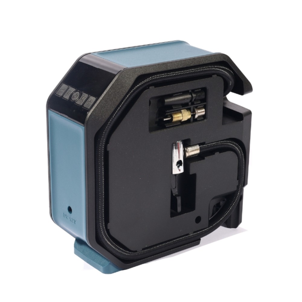 ปั๊มสูบลมไร้สาย DONG CHENG DCQE120 Z 12V  แรงดันสูงสุด 8 3 BAR  ตัวเปล่า 