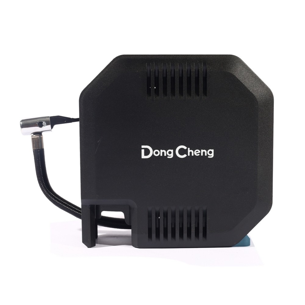 ปั๊มสูบลมไร้สาย DONG CHENG DCQE120 Z 12V  แรงดันสูงสุด 8 3 BAR  ตัวเปล่า 