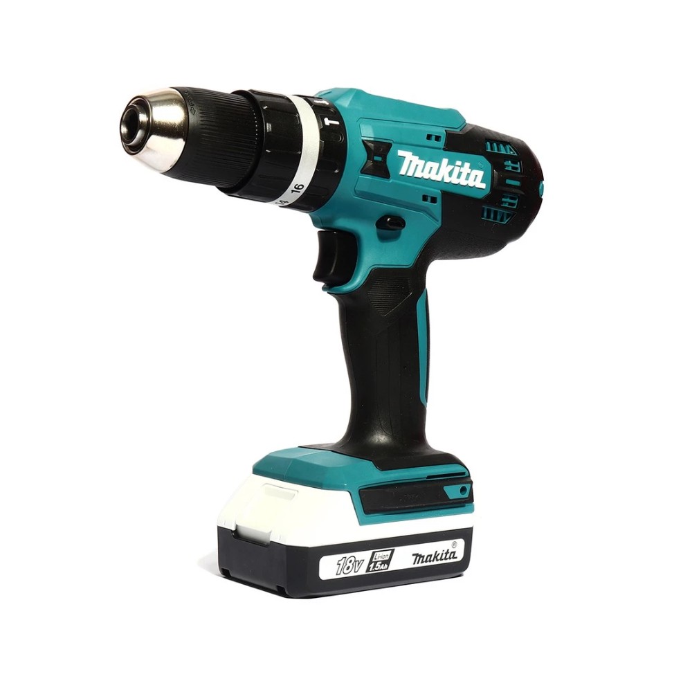 ชุดสว่านกระแทกไร้สาย พร้อมแบต 2 0ah  MAKITA HP488D002 40Vmax ขนาด 1 2 นิ้ว  13 มิล 