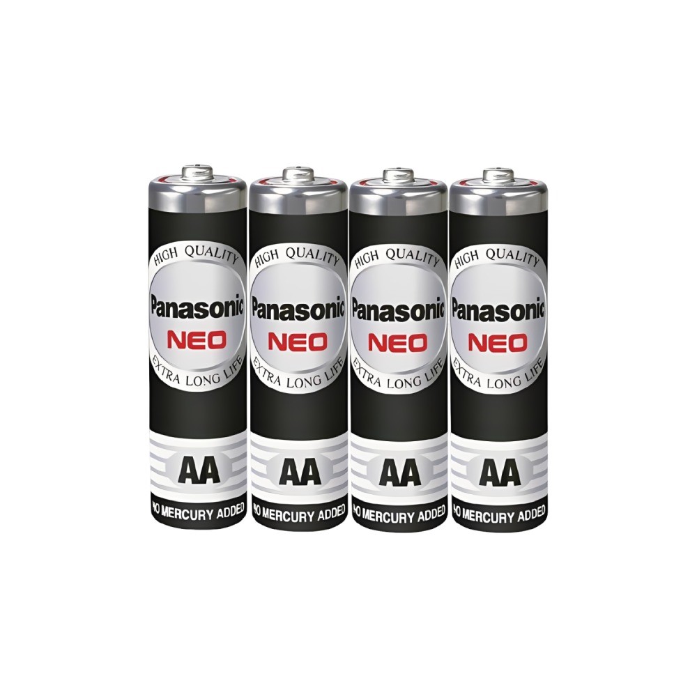 ถ่านแมงกานีส PANASONIC R6NT 4SL ขนาด AA บรรจุ 4 ก้อน