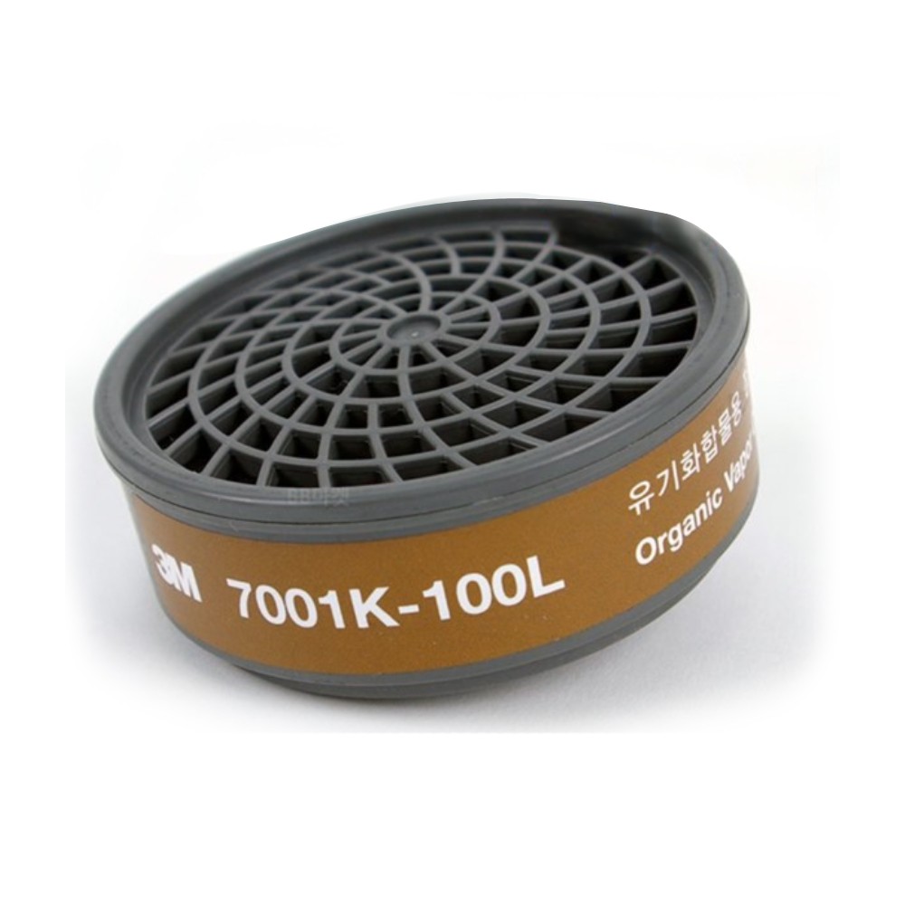 ตลับกรอง 3M 7001K 100L กรองไอระเหย สารตัวทำละลาย ขนาด 100 CC