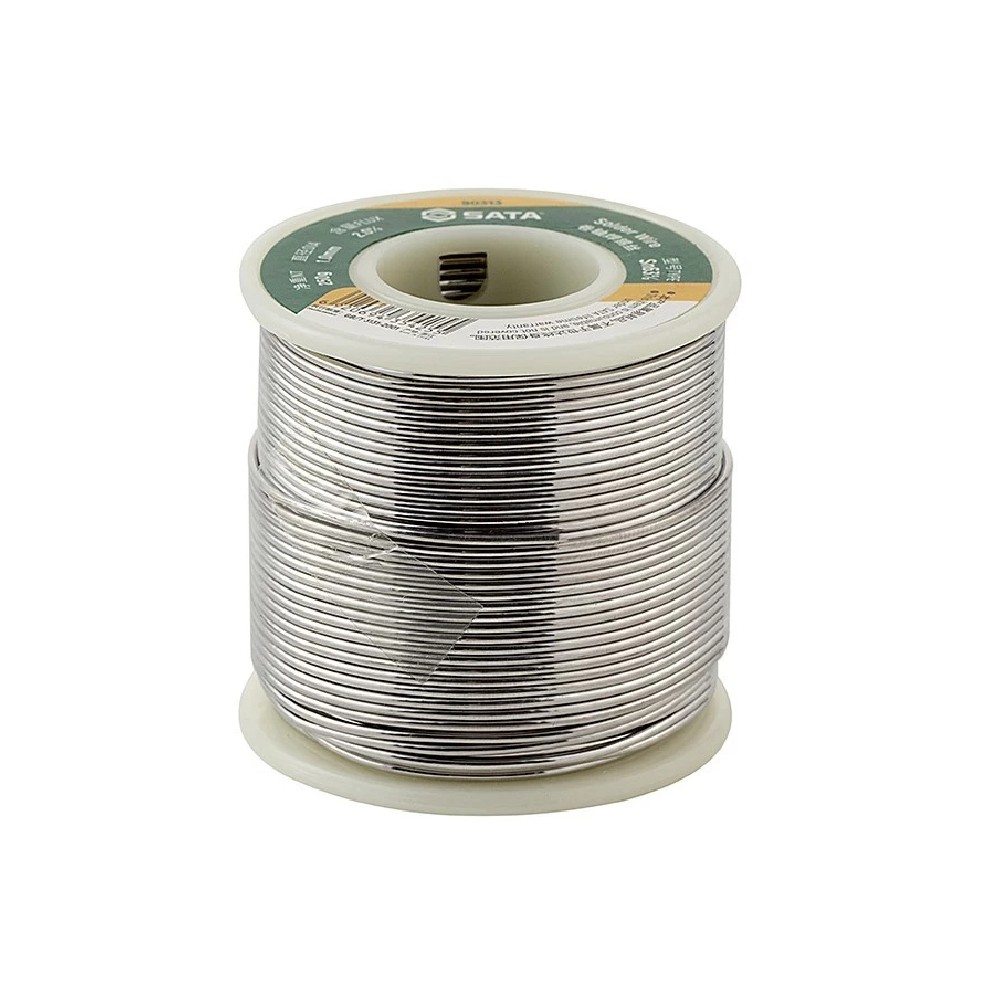 ลวดตะกั่วบัดกรี แบบขด Sata 90313 Coiled Soldering Wire ขนาด 1 0 มม  250G