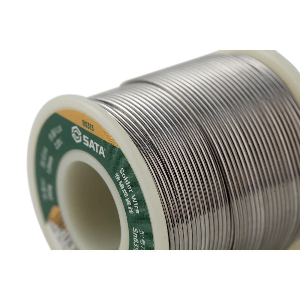 ลวดตะกั่วบัดกรี แบบขด Sata 90313 Coiled Soldering Wire ขนาด 1 0 มม  250G