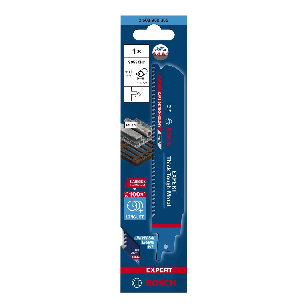 ชุดใบเลื่อยชัก BOSCH RBE 1ER S 955 CHC ความยาว 150 มม 