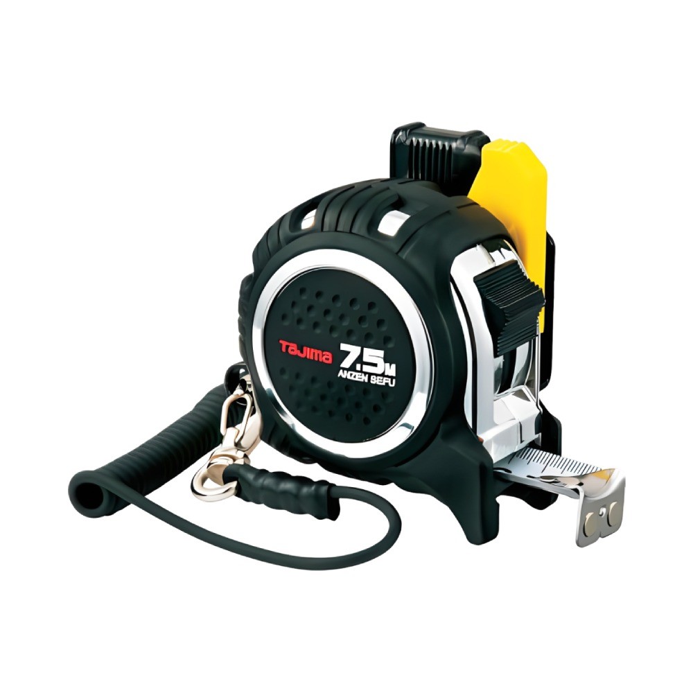 ตลับเมตร TAJIMA CAZ4M2575 พร้อมตะขอแม่เหล็กขนาด 25มม x 7 5เมตร