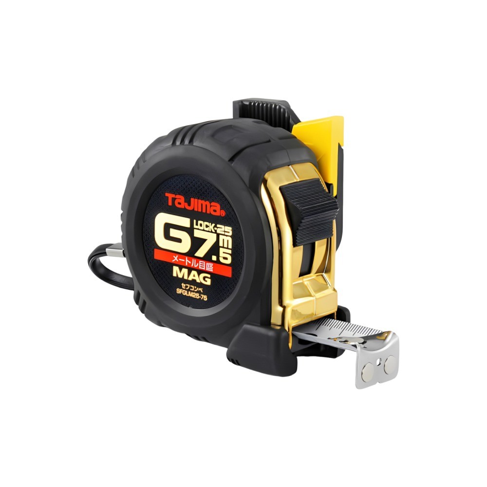 ตลับเมตร TAJIMA SFGLM25 75BL พร้อมแม่เหล็กแรงสูง