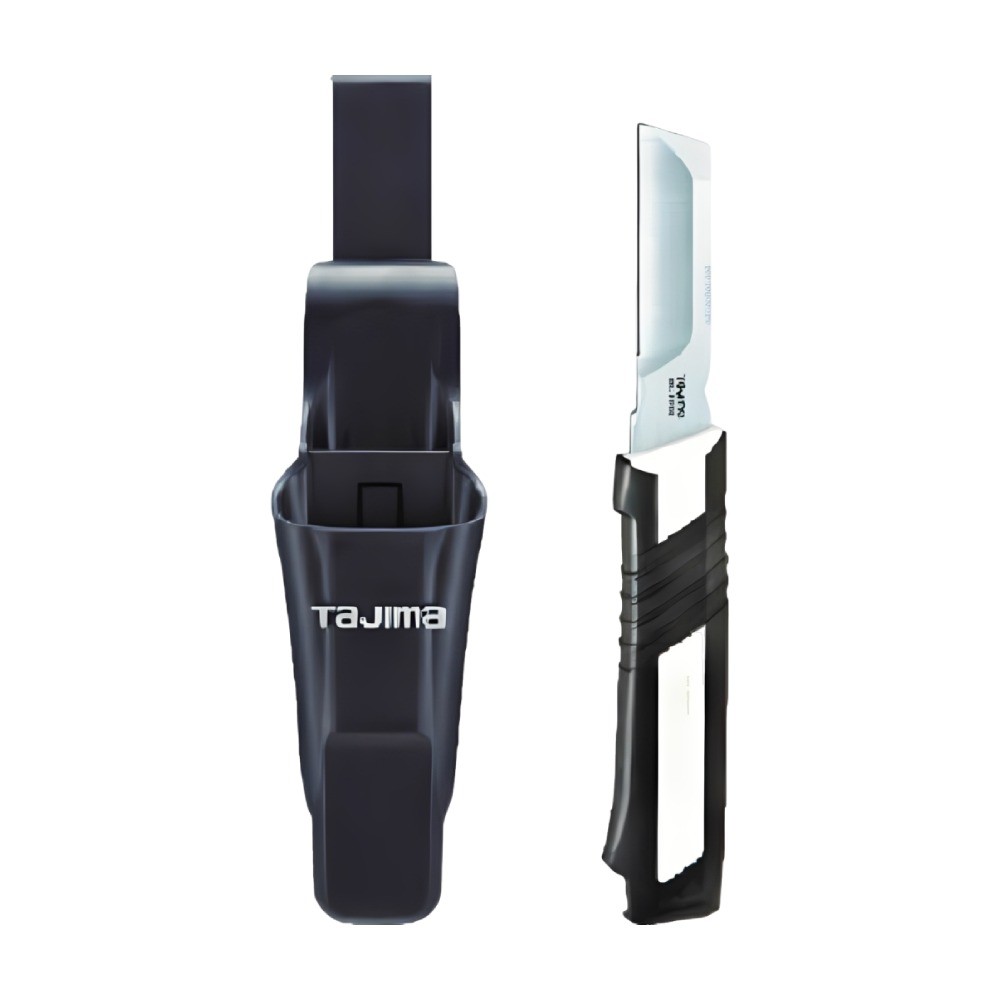 มีดปอกสายไฟ TAJIMA DK TN80HST2 ชุบโครเมียมแข็งคมเว้าพิเศษ