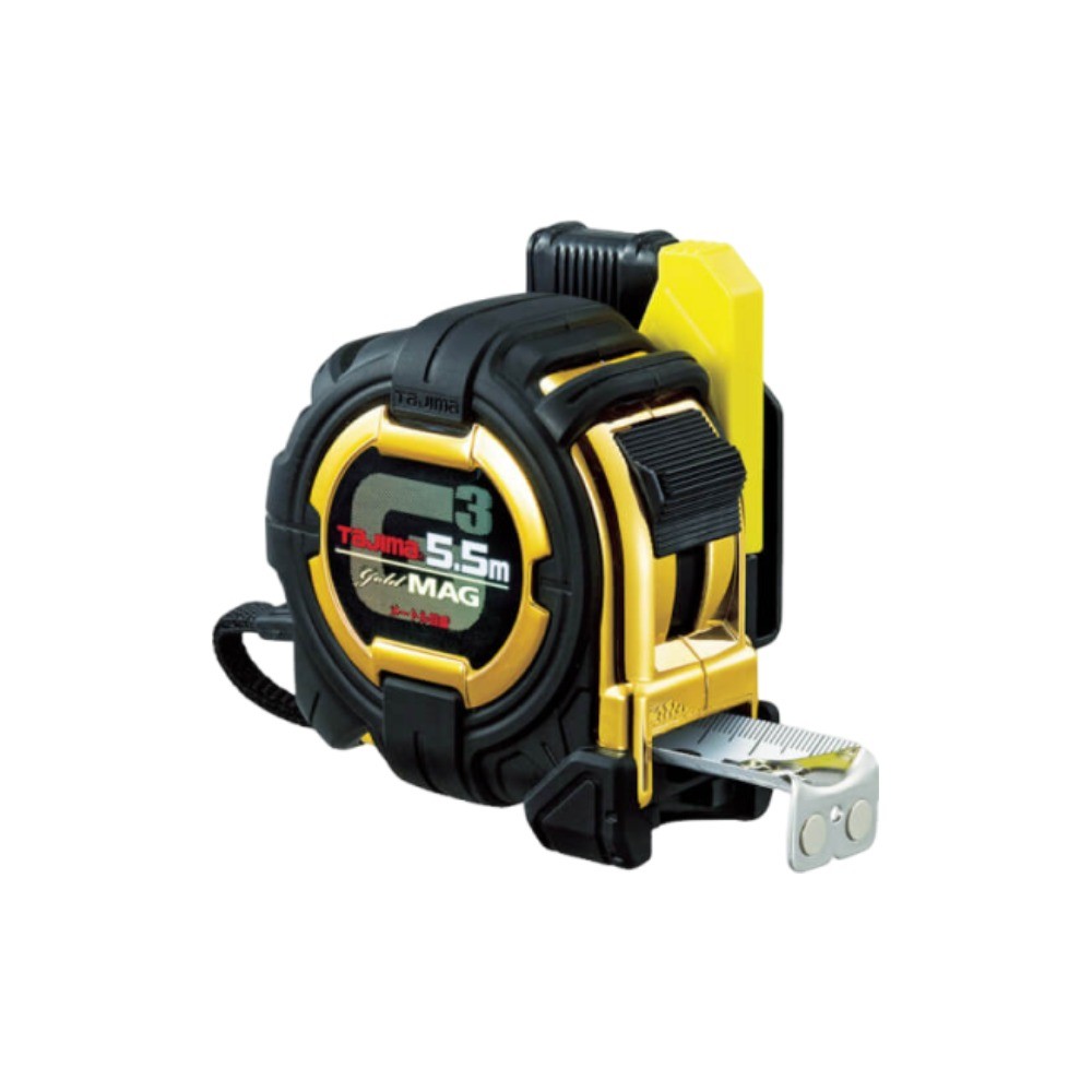 ตลับเมตร TAJIMA SFG3GLM27 55BL ตะขอแม่เหล็กแรงสูง