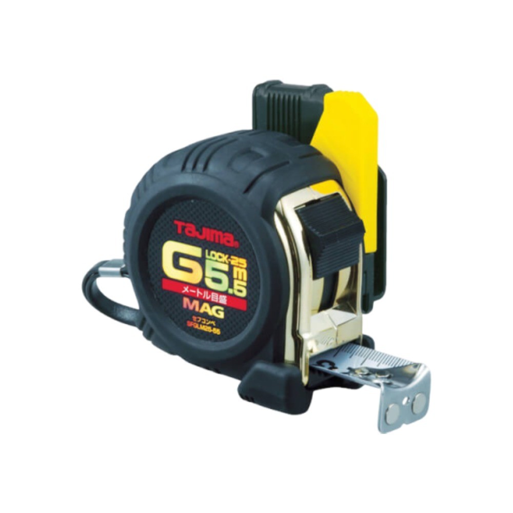ตลับเมตร TAJIMA SFGLM25 55BL พร้อมตะขอแม่เหล็กแรงดึงสูง