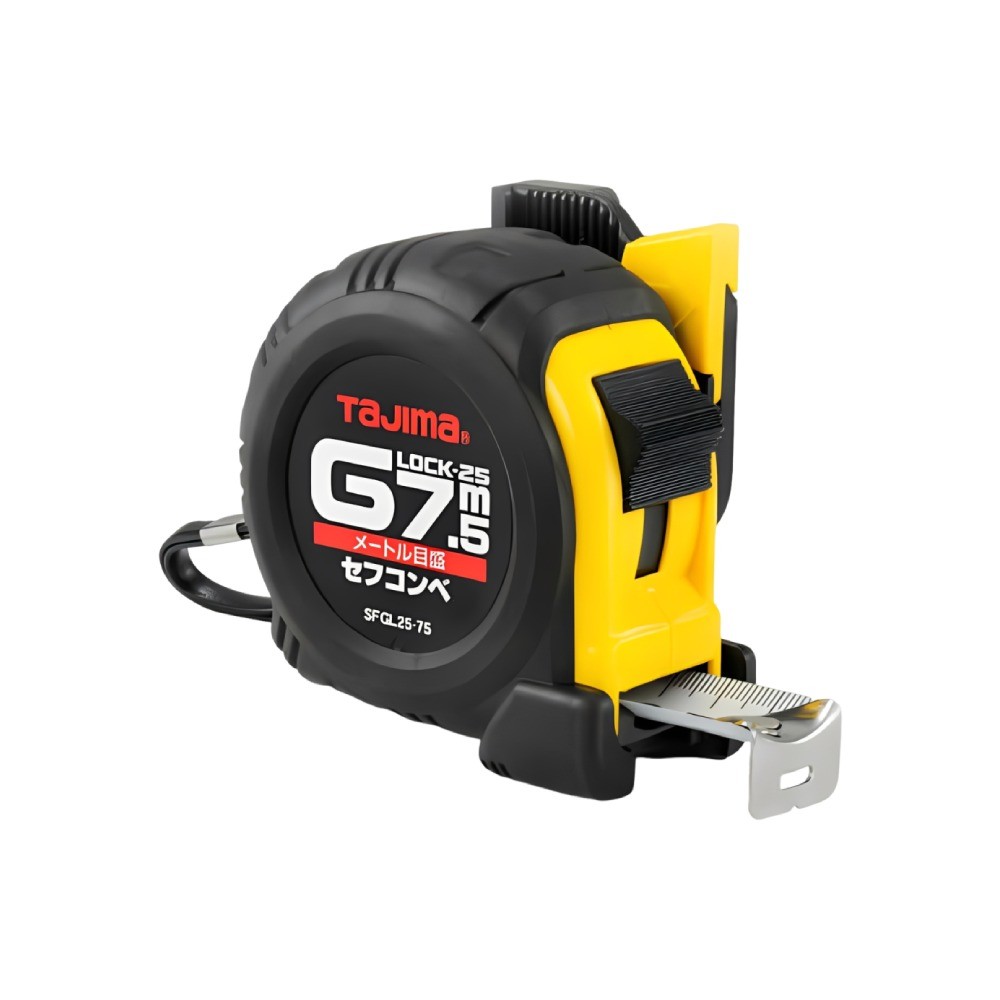 ตลับเมตร TAJIMA SFGL25 75BL ระบบล็อค JIS คลาส 1