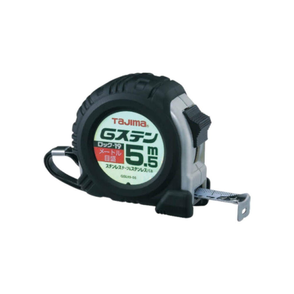 ตลับเมตร TAJIMA GSL1955BL เคลือบเรซิ่นยืดหยุ่น