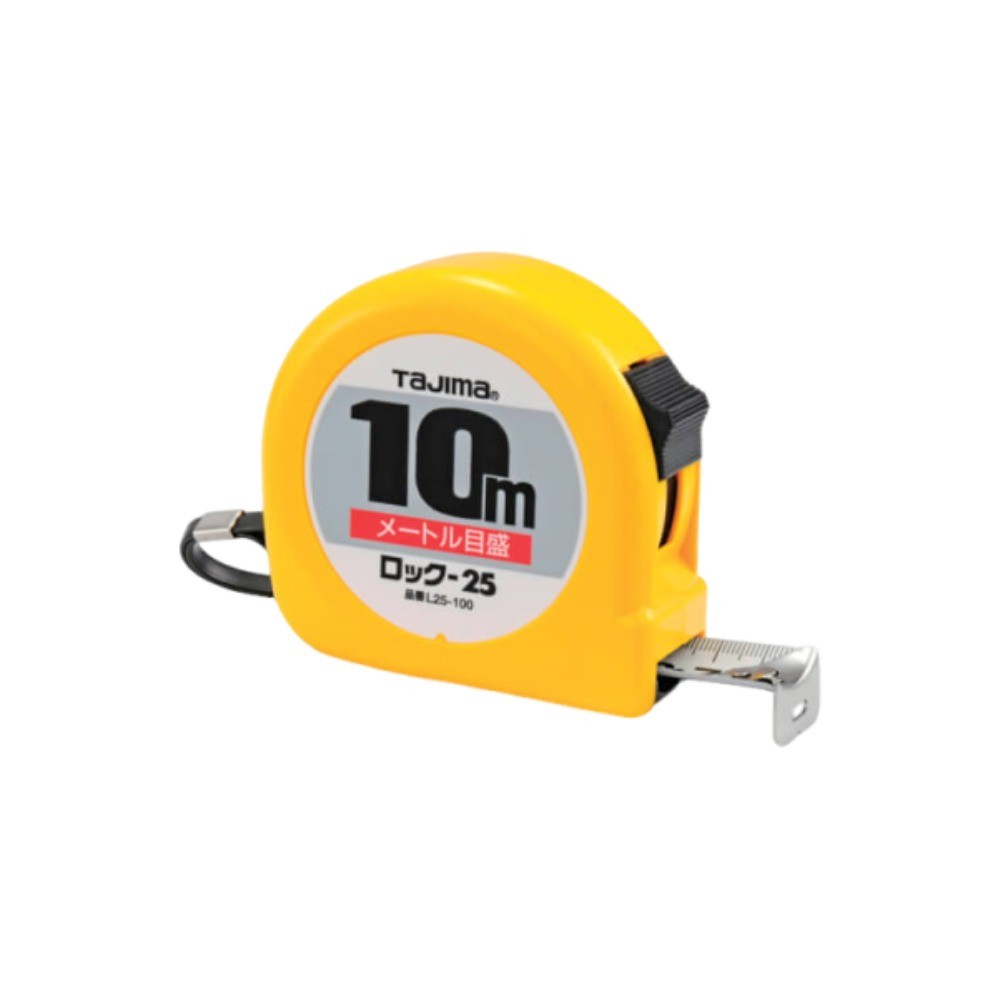 ตลับเมตร TAJIMA L25100BL ขนาด 25มม x 10เมตร พร้อมระบบล็อก