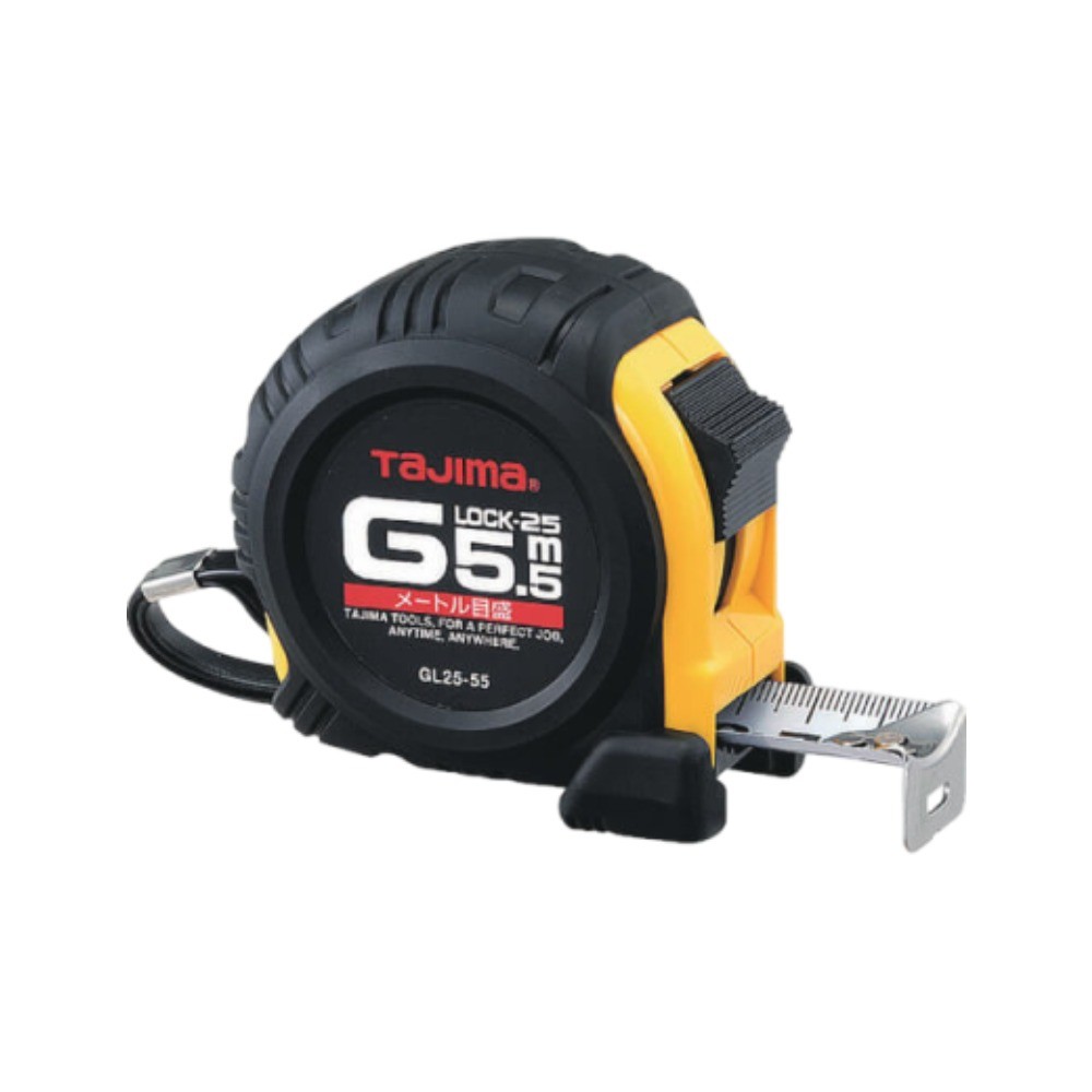 ตลับเมตร TAJIMA GL25 55BL ขนาด 5 5 เมตร หน้ากว้าง 25 มม 