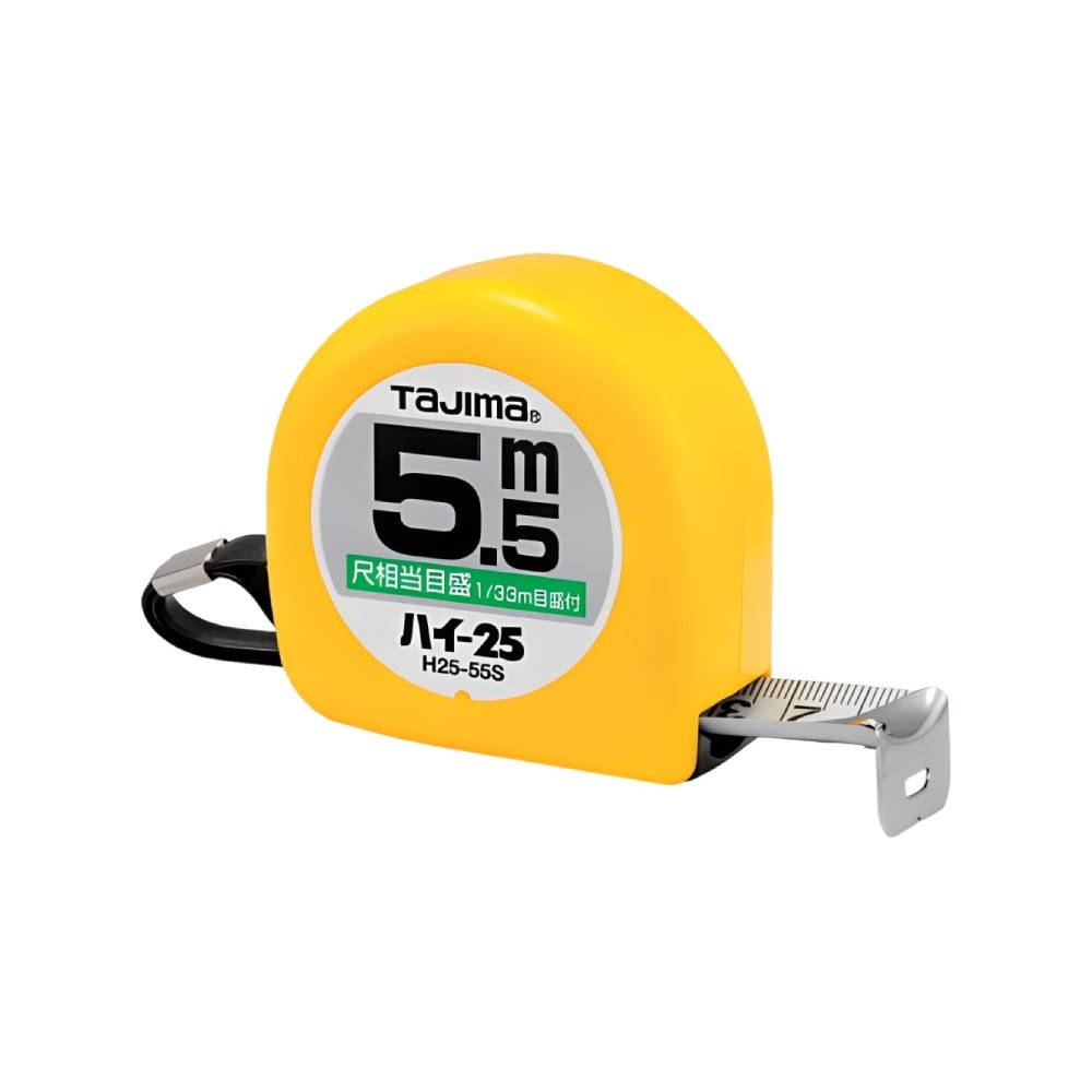 ตลับเมตร TAJIMA H2555SBL ขนาด 5 5 เมตร สเกลหน่วยวัด Shaku