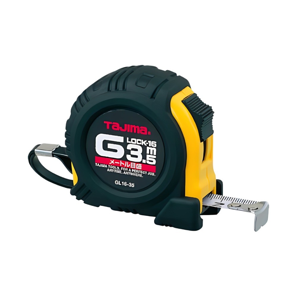 ตลับเมตร TAJIMA GL16 35BL หุ้มเรซิ่นกันกระแทก