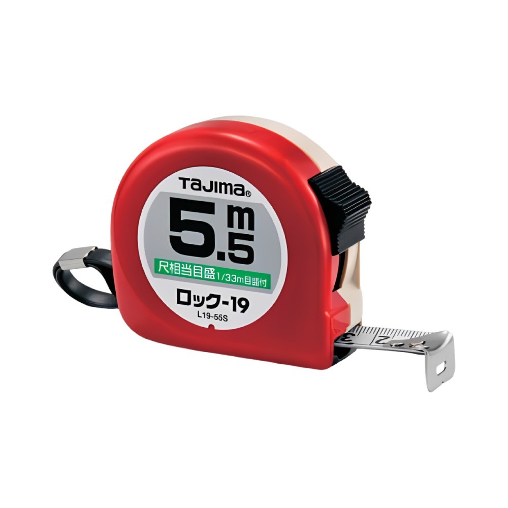 ตลับเมตร TAJIMA L1955SBL ระบบชากุ ความยาว 5 5 เมตร