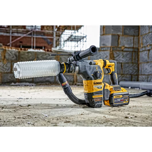 ท่อดักฝุ่น DEWALT DWH201D XJ สำหรับต่อสว่านโรตารี่ SDS Plus