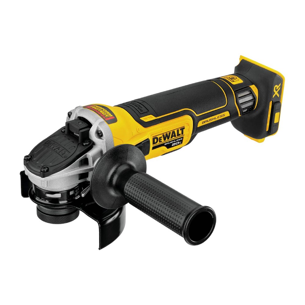 เครื่องเจียรไร้สาย DEWALT DCG405P2 B1 ขนาด 4 นิ้ว 20V Max พร้อมแบตเตอรี่ 5 0Ah x2