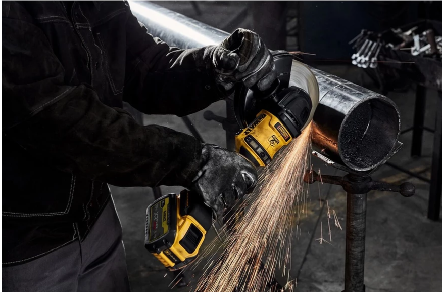 เครื่องเจียรไร้สาย DEWALT DCG440N KR ขนาด 180 มม  60V  เครื่องเปล่า 