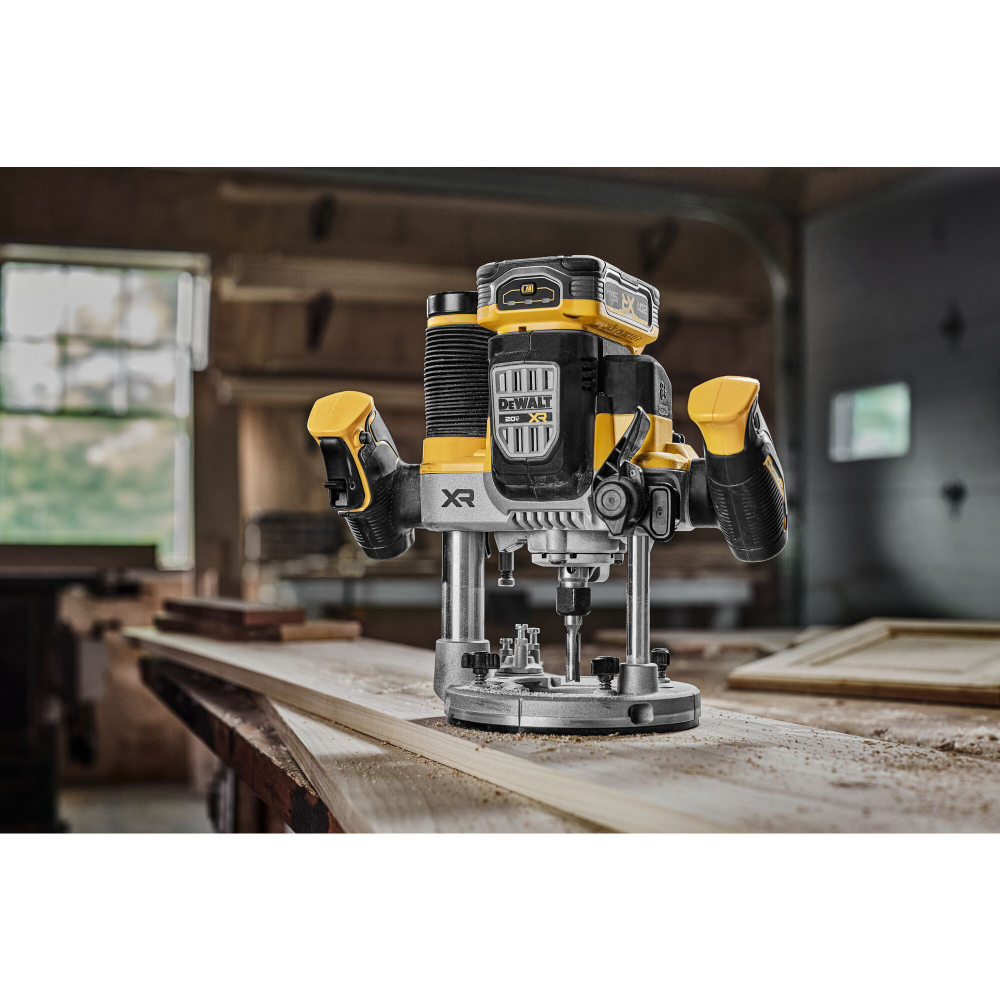 เร้าเตอร์ไร้สาย DEWALT DCW620B 20V Max ขนาด 1 2 นิ้ว  เครื่องเปล่า 