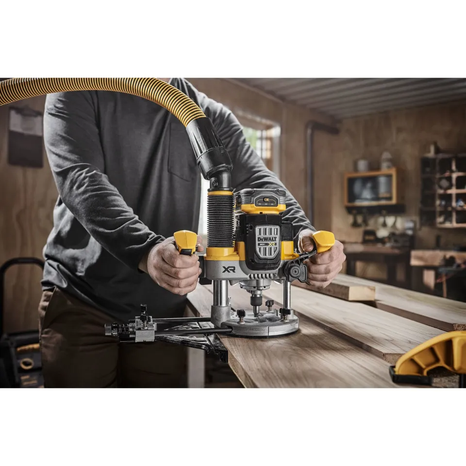เร้าเตอร์ไร้สาย DEWALT DCW620B 20V Max ขนาด 1 2 นิ้ว  เครื่องเปล่า 