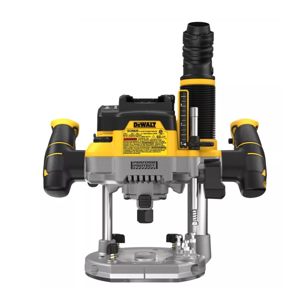 เร้าเตอร์ไร้สาย DEWALT DCW620B 20V Max ขนาด 1 2 นิ้ว  เครื่องเปล่า 