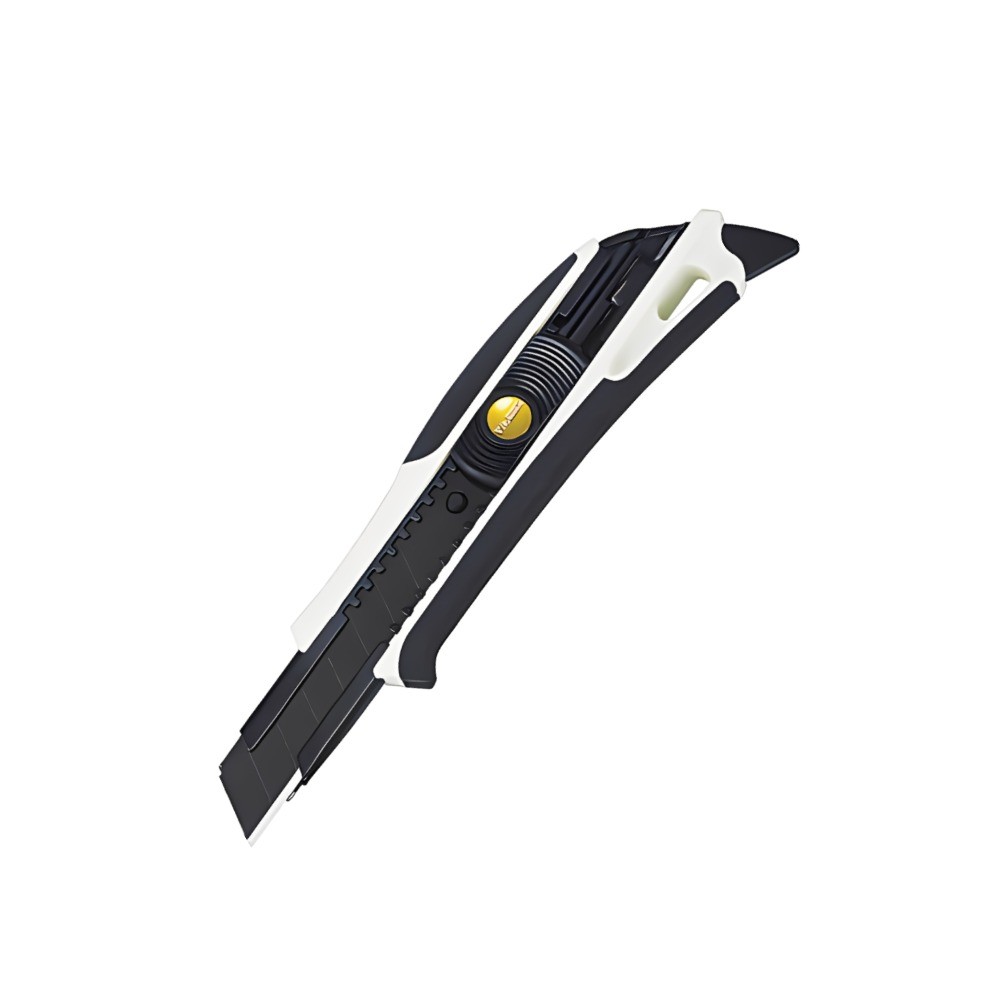 มีดคัตเตอร์เหล็กกล้า TAJIMA DFC L560W ระบบล็อคอัตโนมัติ 18 มม 