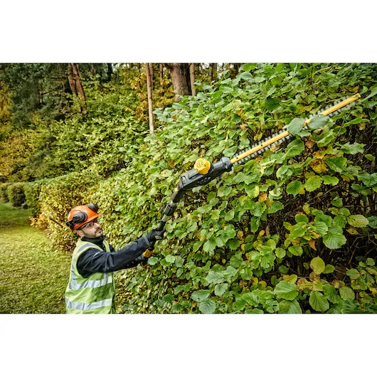 เครื่องตัดแต่งพุ่มด้ามยาวไร้สาย DEWALT DCMPH566N XJ ขนาด 550 มม  20V   เครื่องเปล่า 