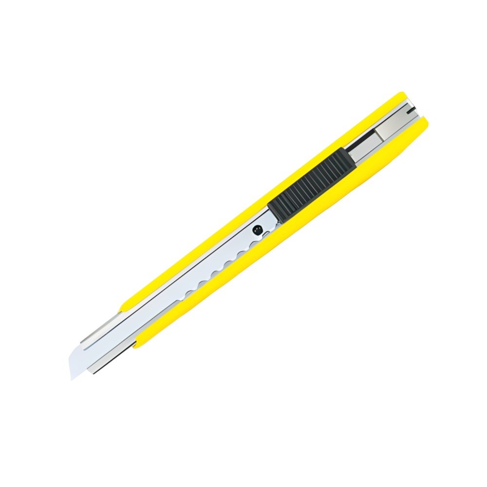 มีดคัตเตอร์เรซิ่น TAJIMA LC303YBL ขนาด 9 มม  พร้อมที่หักใบมีดในตัว