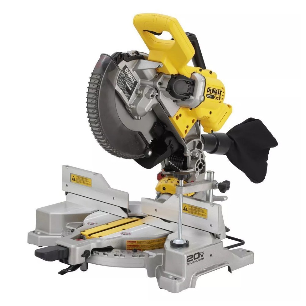 เลื่อยองศาไร้สาย DEWALT DCS714B 20V Max ขนาด 10 นิ้ว  เครื่องเปล่า 